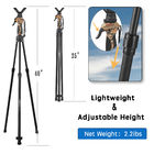 40 Inches Folded Camo Handle Shooting Tripods 62 Inches Extended Length For Fishing Rods