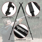 Adjustable Black Aluminum Alloy Hunting Bracket S1-02-18 360\u00b0 Rotation 93-180cm Height