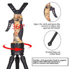 Fiery Deer Aluminum Alloy 1.8m Hunting Tripod For Outdoor Shooting
