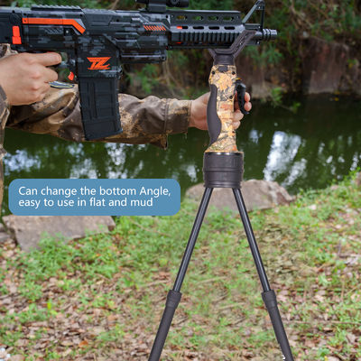 Aluminum Alloy Quick Release Leg Lock And Leg Angle Adjustment Hunting Shooting Sticks