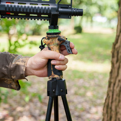 Quick Release Hunting Tripod 1.5m Camo Handle For Professional Photographers