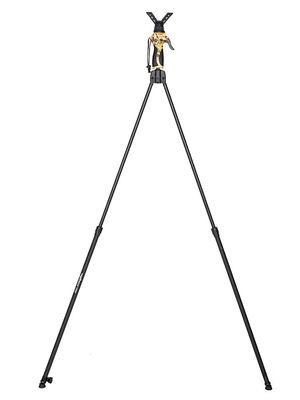 4 Inches Height Hunting Rifle Bipod With Leg Angle Adjustment For Professional Shooting