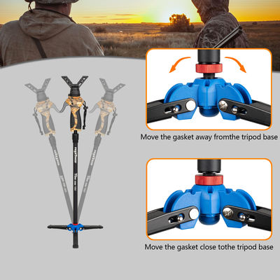 CE 1.5kg Hunting Accessories Aluminum Alloy Product 1m